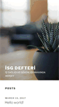 Mobile Screenshot of isgdefteri.com