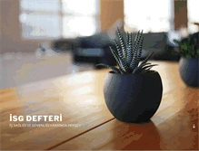 Tablet Screenshot of isgdefteri.com